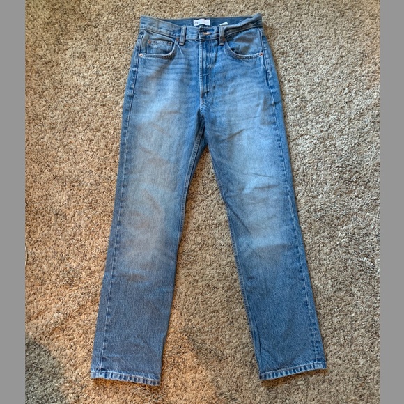 Size 6 Zara Straight Leg Jeans - Picture 2 of 7